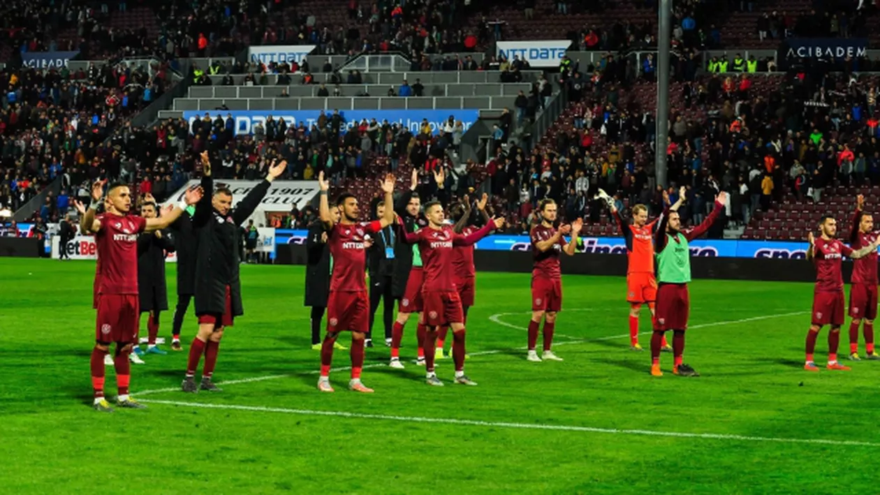 CFR Cluj, CAMPIOANA României pentru a cincea oară, după ce a învins CSU Craiova