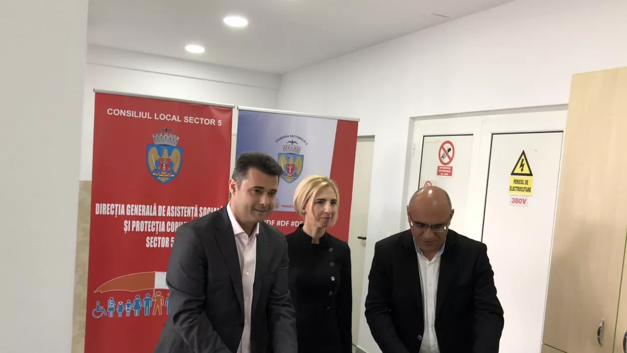 Centrul de Zi de Recuperare a Copilului cu Dizabilități din Sectorul 5, inaugurat de primarul Daniel Florea