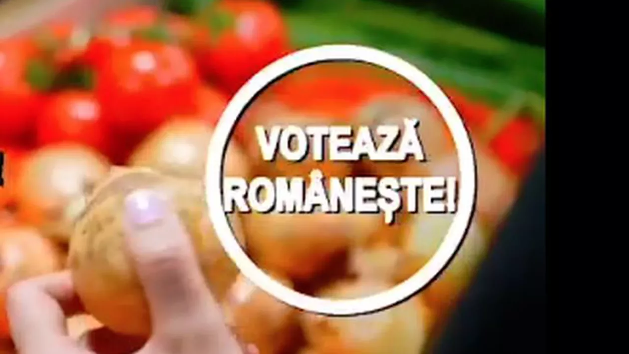 VIRALUL ZILEI! Produsele românești vs. produsele din import: Cum sunt îndemnați românii să iasă la vot (VIDEO)
