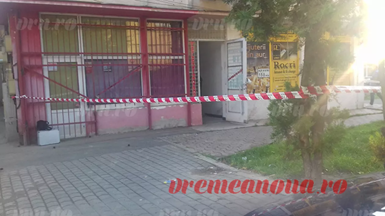 Jaf cu TÂRNĂCOPUL la o casă de schimb valutar! Cum unde? La Vaslui... (VIDEO, FOTO)