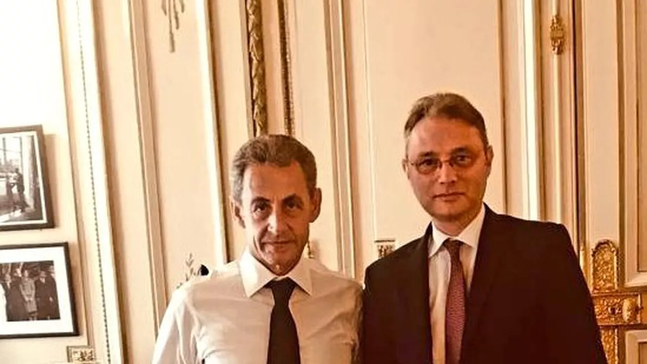 Ambasadorul României în Franţa s-a întâlnit cu Sarkozy în aceeaşi zi în care o fostă consilieră a acestuia a fost arestată pentru corupţie