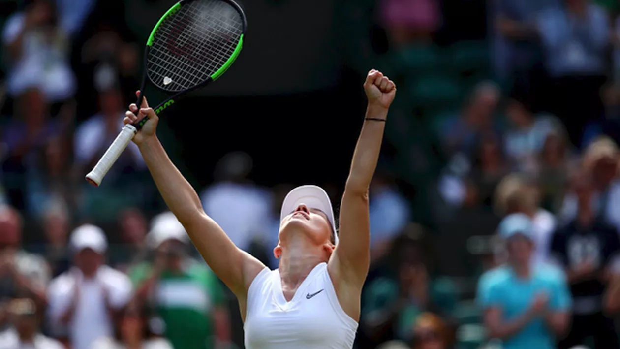 Simona Halep S-A CALIFICAT pentru PRIMA DATĂ în FINALA de la Wimbledon! A fost cel mai bun meci pe iarbă, din carieră!