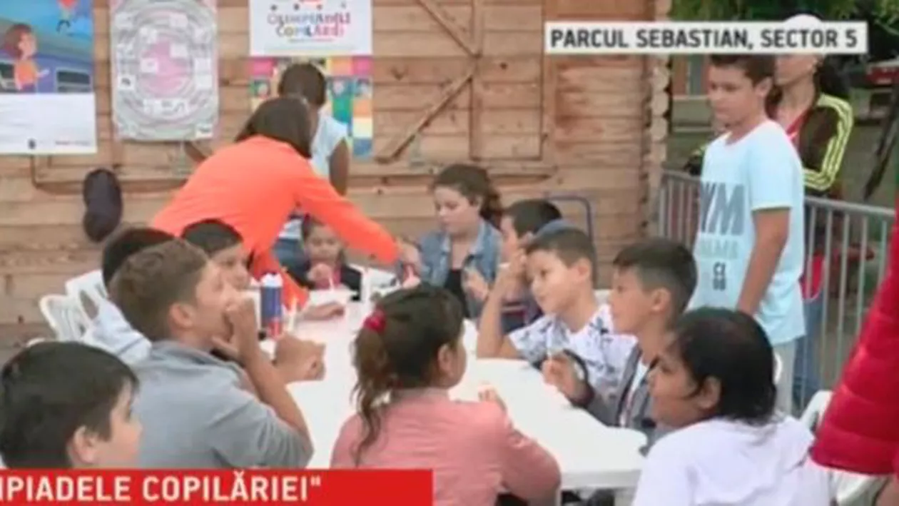 ‘OLIMPIADELE COPILĂRIEI’, cel mai frumos eveniment pentru copii, în Parcul Sebastian: ‘Scopul a fost să scoatem copiii din casă, să-I învățăm valorile vieții și să-I învățăm să se joace și în afara tabletelor și telefoanelor’ (VIDEO)
