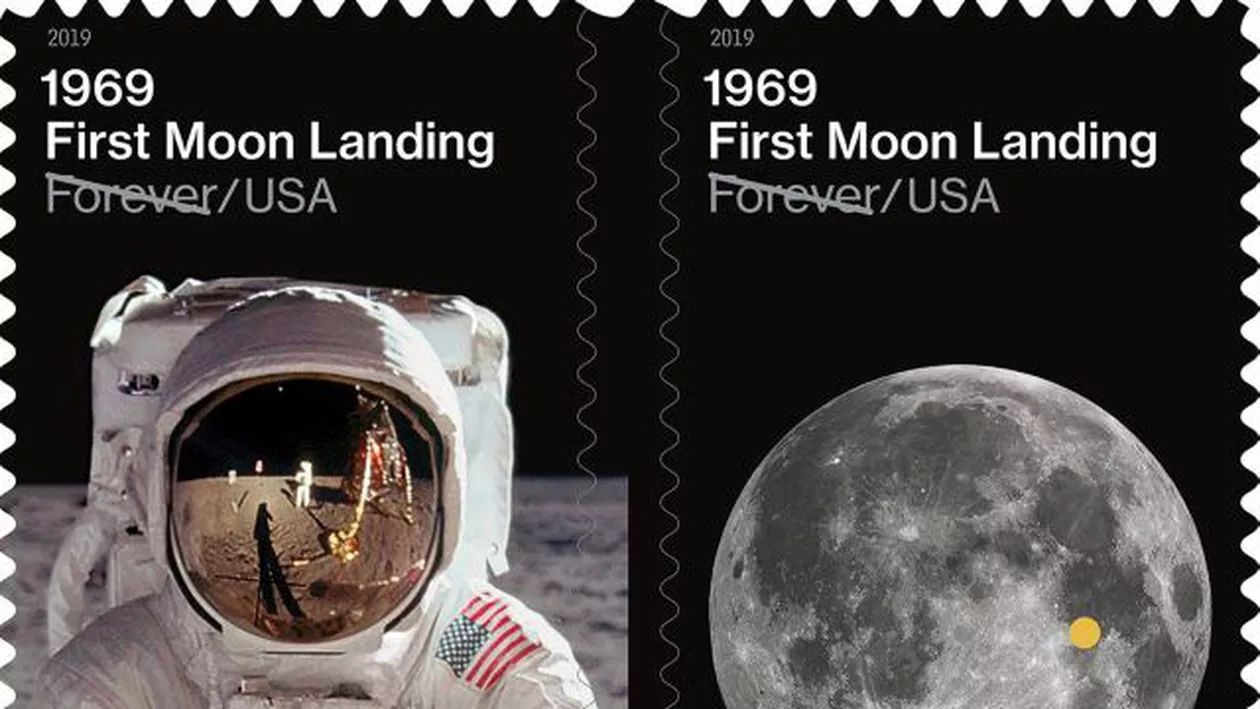 Simbolul Statelor Unite a împlinit 50 de ani! Primul pas pe Lună, celebrat prin dezvelirea unei plăcii memoriale dedicată misiunii Apollo 11
