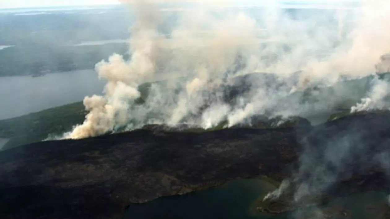 Dezastru ecologic: INCENDII în Groenlanda, Siberia și Alaska! IMAGINI NASA fără precedent (FOTO)