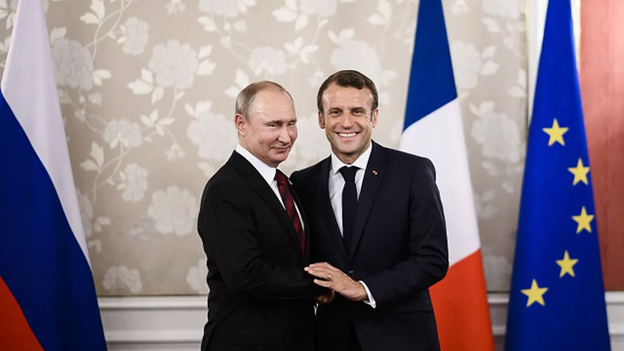 Va avea loc o nouă întâlnire între Vladimir Putin și Emmanuel Macron. Ce subiecte importante pentru Europa de Est au pe agendă
