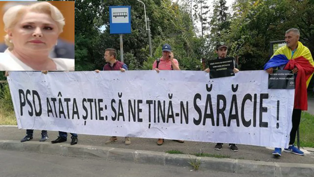 Viorica Dăncilă, întâmpinată cu proteste la Iași: `PSD atâta știe - să ne țină în sărăcie!` / Oamenii au mai scandat `Analfabeta!`, `Hoţilor, hoţilor`, `La puşcărie cu voi`, `Criminalii` (VIDEO)