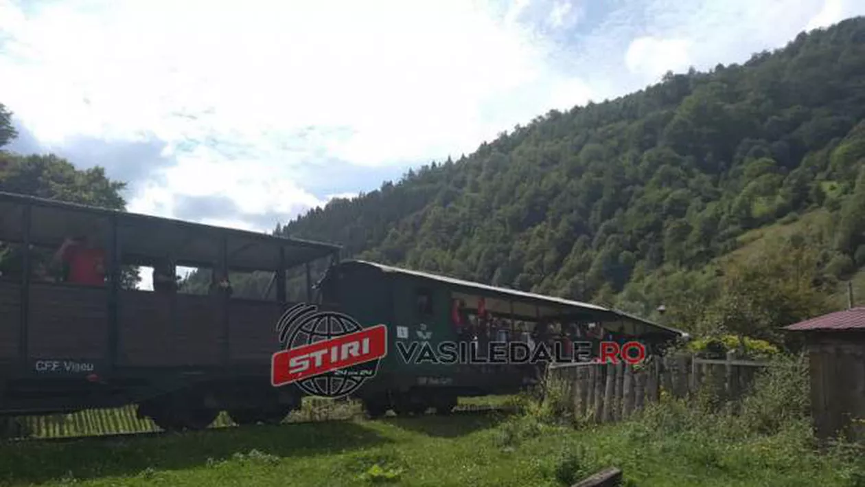 ALERTĂ ÎN MARAMUREȘ: Mocănița a deraiat din nou pe Valea Vaserului (VIDEO)