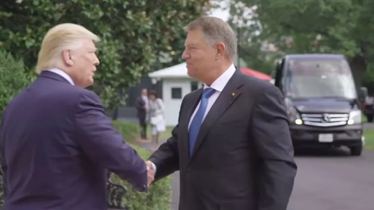 Imagini impresionante: Casa Albă a dedicat un material video special pentru întrevederea dintre Klaus Iohannis și Donald Trump (VIDEO)
