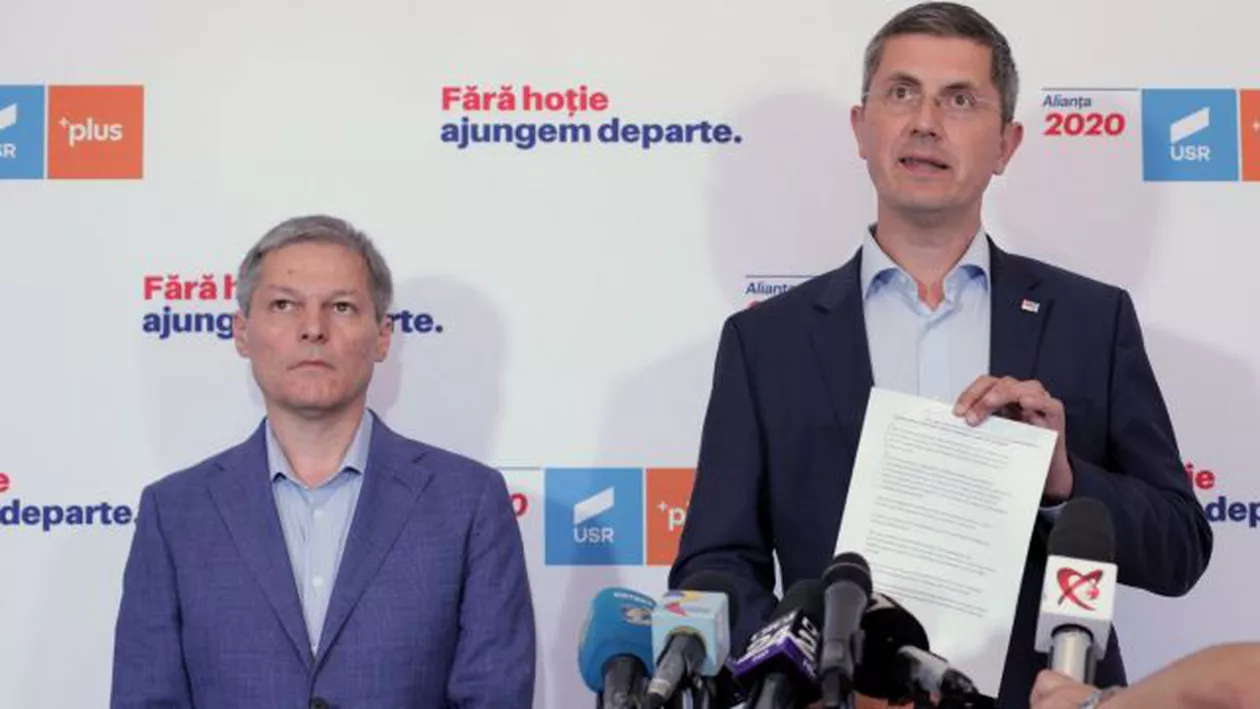 Barna și Cioloș forțează anticipatele: Alianța USR-Plus propune președintelui Iohannis și opoziției un pact pentru organizarea de alegeri parlamentare odată cu cele locale