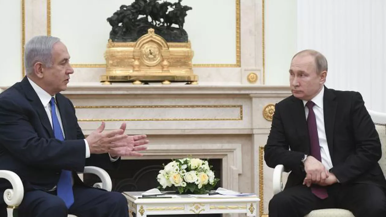 Premierul Israelului, în Rusia. Beniamin Netanyahu și Vladimir Putin pun lumea la cale