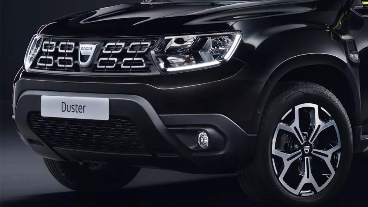 Dacia Duster Black Collector – Ediția specială interzisă românilor