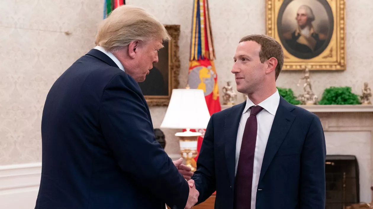 Donald Trump s-a întâlnit cu Mark Zuckerberg. Președintele SUA criticase Facebook de mai multe ori, pentru că ar fi favorizat stânga radicală