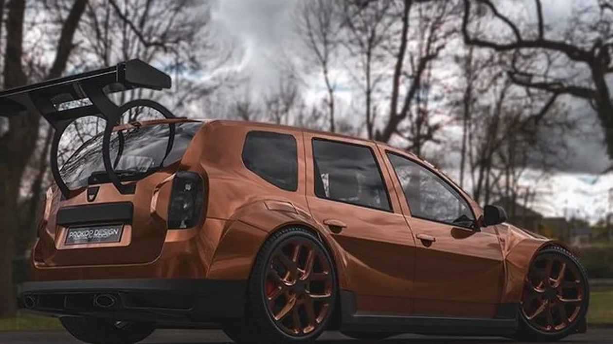 Dacia Duster tunată. Cum arată Duster care poate merge la curse?