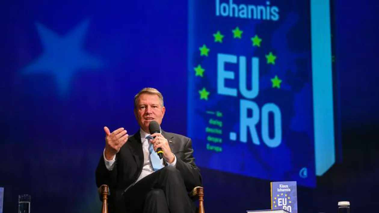 Klaus Iohannis își lansează noua carte la New York 