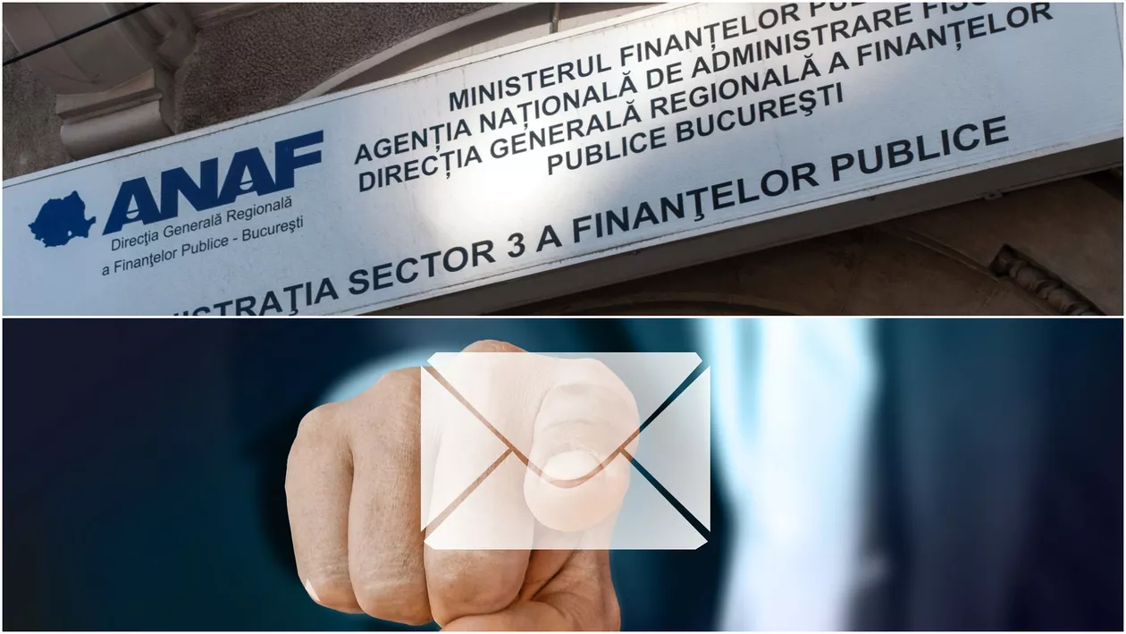 ANAF a emis un avertisment cu privire la mai multe e-mailuri false menite să-i păcălească pe contribuabili. Care sunt paşii de urmat (FOTO)