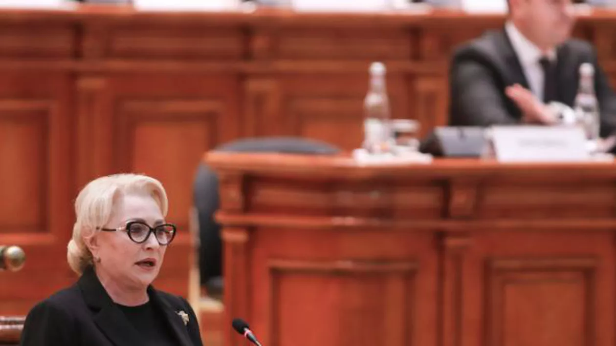 Moțiune de cenzură | Dăncilă, de la tribuna Parlamentului: Președintele și-a uitat rolul în stat, Tăriceanu și-a sacrificat partidul, Ponta e expertul jocurilor de culise cu finalitate zero (VIDEO)