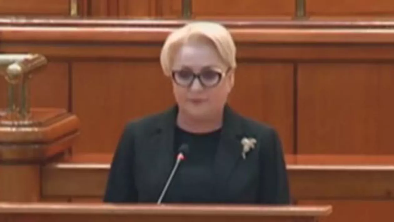 Moțiune de cenzură | Dăncilă: Sunteți singura Opoziție din istorie care a reușit să-și depună moțiunea și apoi să fugă de popor (VIDEO)