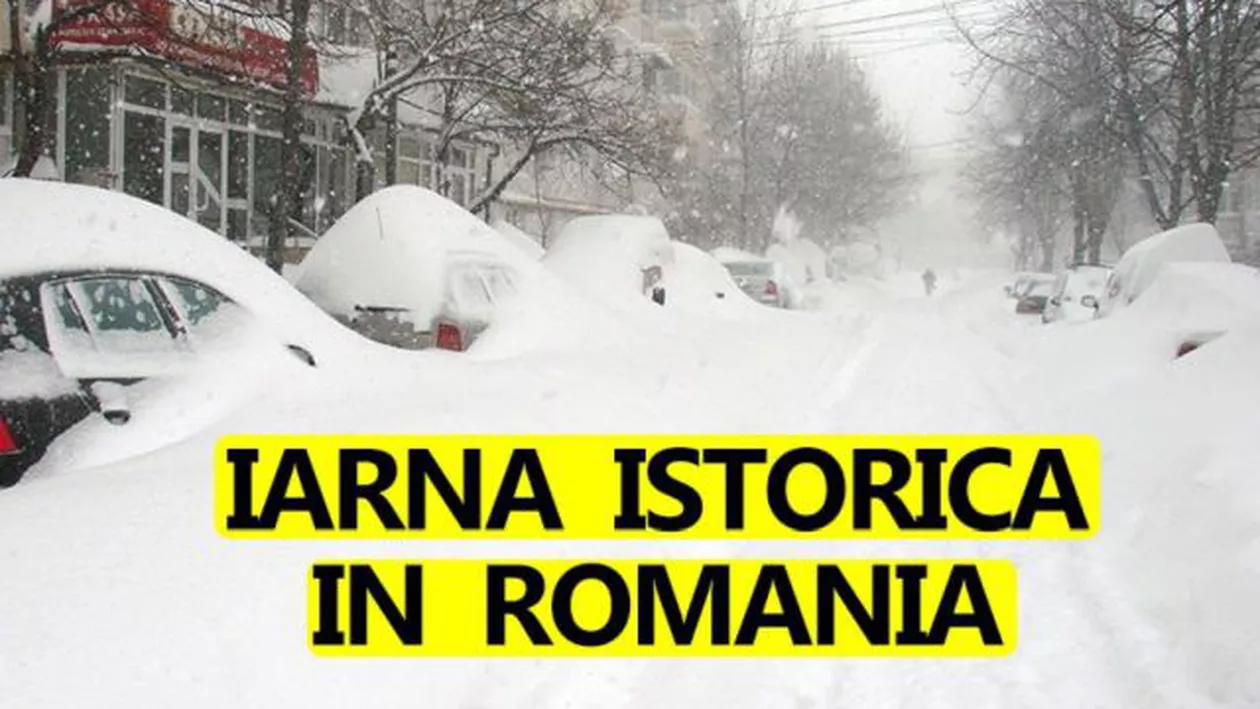 Va fi PRĂPĂD, în ROMÂNIA! Vom avea CEA MAI GREA IARNĂ din ultimii 30 DE ANI! Românii, în ALERTĂ!