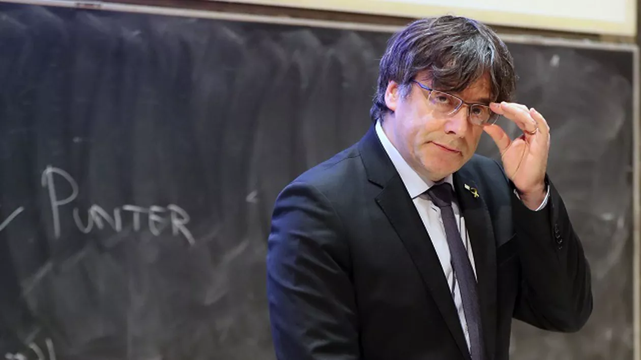Fostul lider catalan Carles Puigdemont S-A PREDAT. Proteste de AMPLOARE la Barcelona