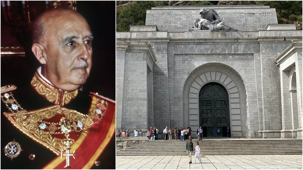 Rămăşiţele dictatorului spaniol Francisco Franco vor fi relocate, în ciuda opoziţiei familiei lui. Ce locație au ales autorităţile spaniole (FOTO)