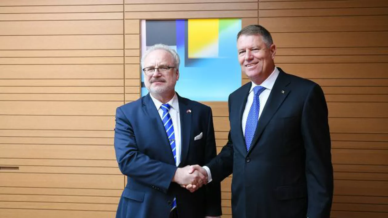 Klaus Iohannis, discuții cu președintele Letoniei despre situația Republicii Moldova. Ce susțin cei doi șefi de stat