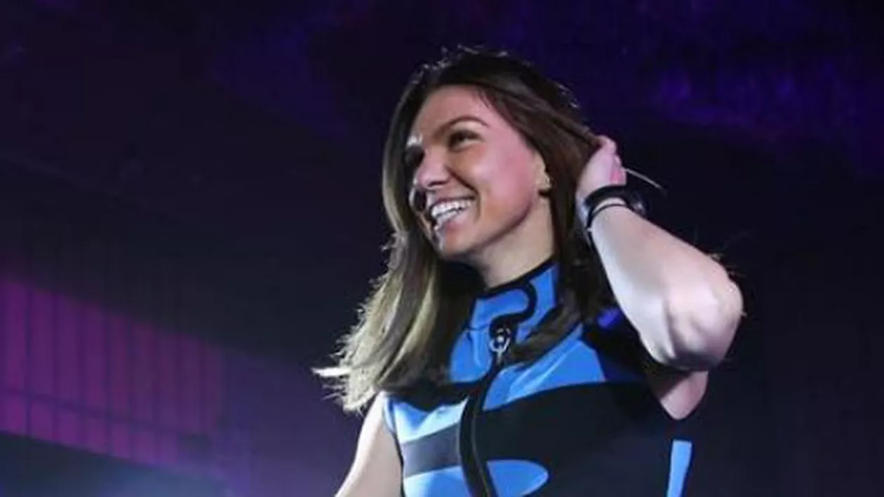 Simona HALEP, apariție SPECTACULOASĂ la ceremonia Turneului Campioanelor. Ce ROCHIE ELECTRIZANTĂ a purtat tenismena (GALERIE FOTO)