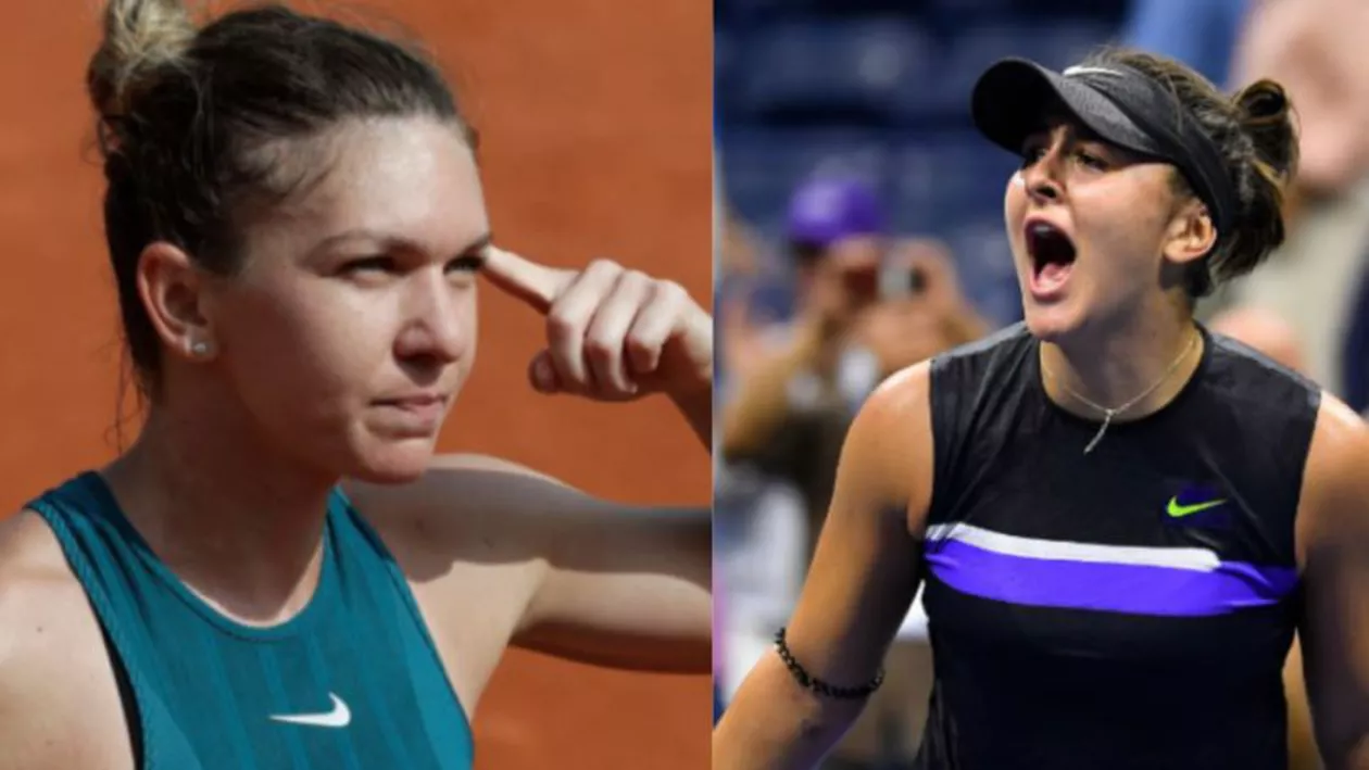 Simona Halep a câştigat meciul cu Bianca Andreescu de la Turneul Campioanelor