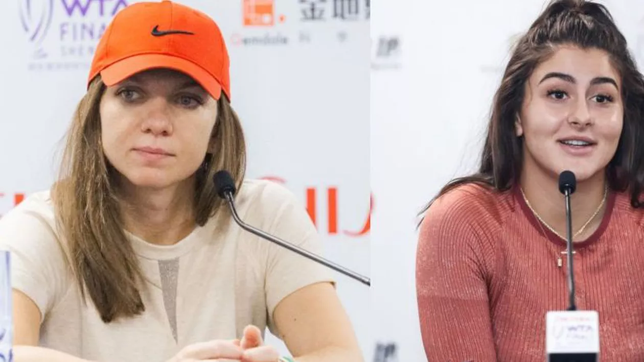 Simona Halep - Bianca Andreescu LIVE VIDEO DIGIsport, la Turneul Campioanelor. Simona, comparată cu Serena Williams
