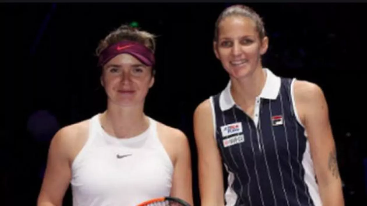 TURNEUL CAMPIOANELOR. Elina Svitolina, victorie în fața Karolinei Pliskova, în grupa Simonei Halep