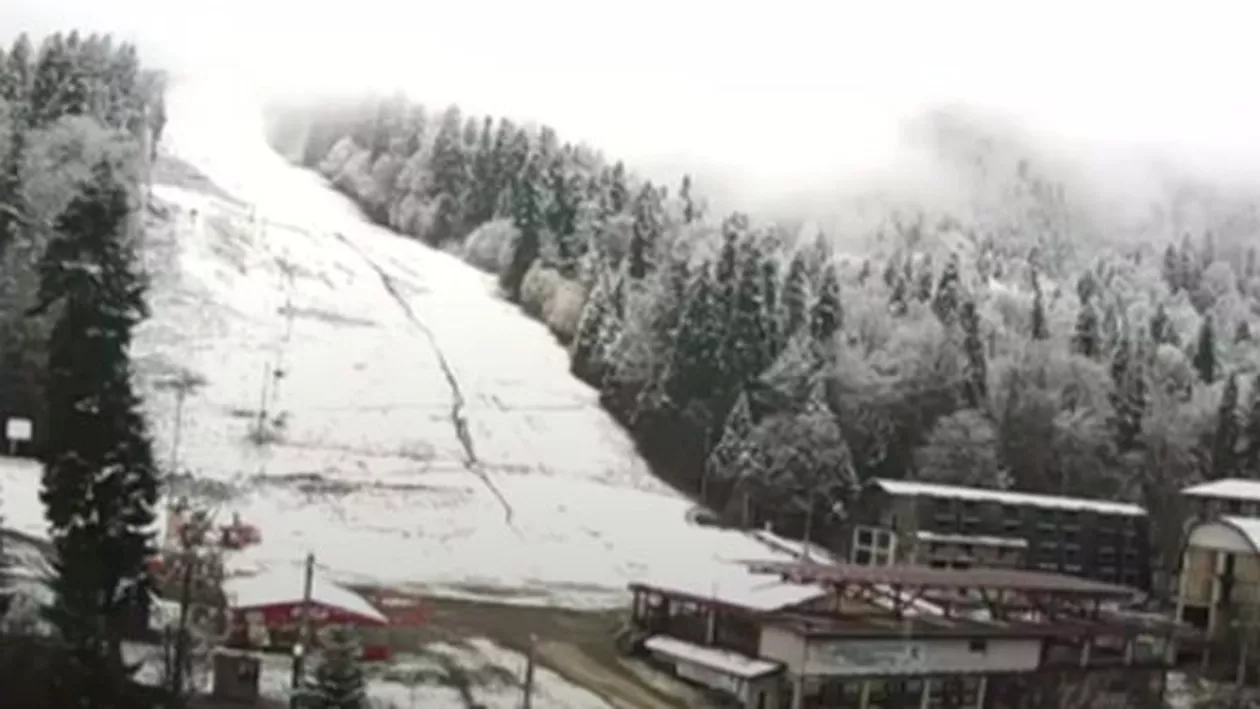 Ninsori abundente în mai multe județe. Meteorologii anunţă că va ninge și în Capitală (VIDEO)