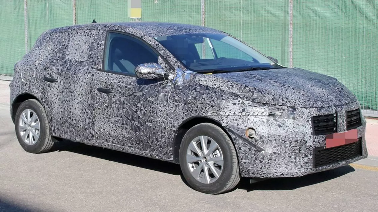 DACIA lansează un nou model-surpriză, prins CAMUFLAT pe străzi. Dacia care vine să-şi umilească adversarii de la BMW şi Mercedes