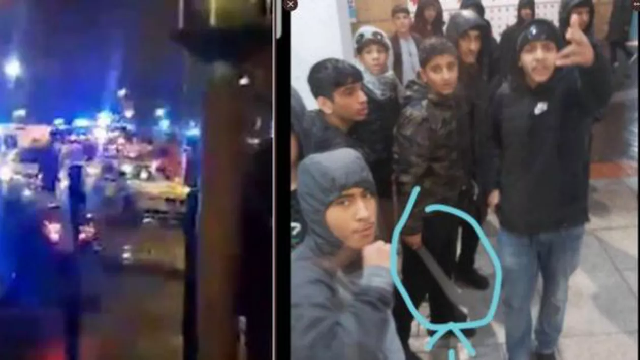ATAC cu MACETE într-un cinematograf din Marea Britanie. Cinci adolescenți, RESTAȚI - BILANȚUL VICTIMELOR (VIDEO)