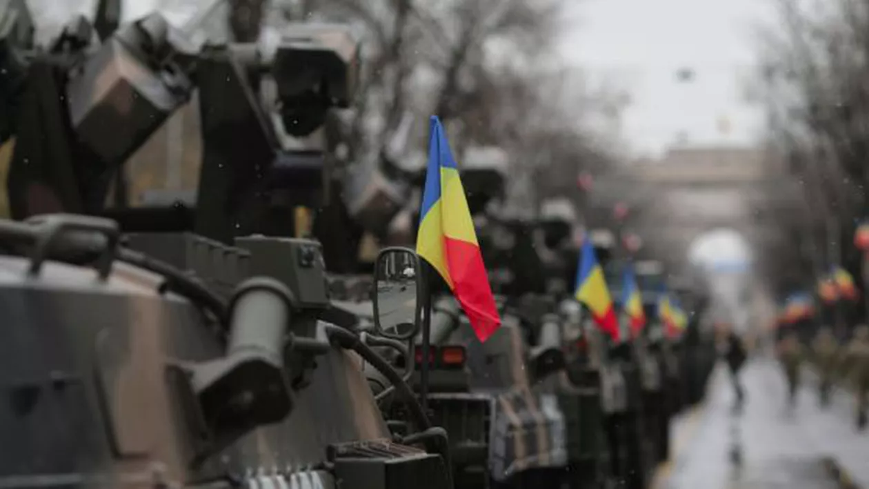 ZIUA NAȚIONALĂ. 4.000 de militari, aproximativ 200 de mijloace tehnice şi peste 50 de aeronave, la parada din București (VIDEO, FOTO)
