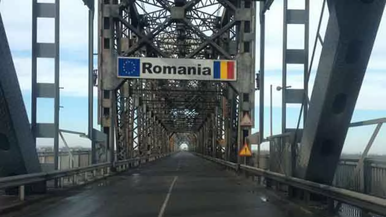 Cozi KILOMETRICE la vama Giurgiu-Ruse: Cât așteaptă un TIR la ieșirea din țară