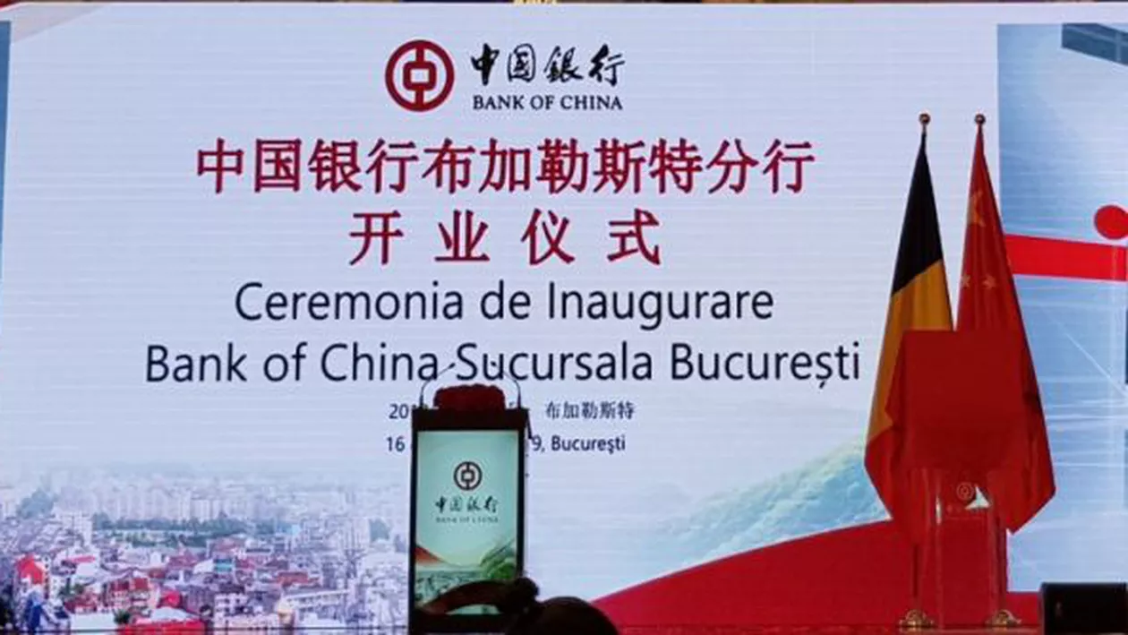 Prima sucursală a unei bănci chinezești, deschisă oficial în România: Reprezentanții BNR prezenți la lansarea oficială organizată la Parlament (FOTO)