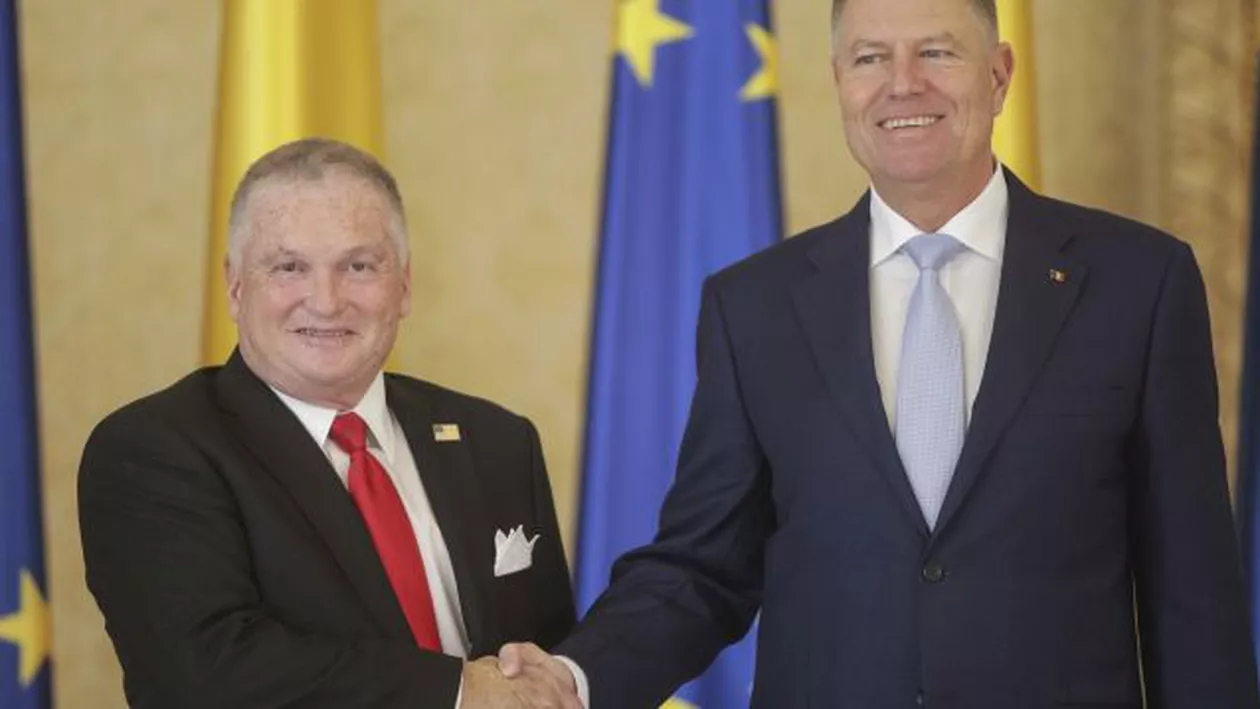 Iohannis l-a primit la Cotroceni pe Adrian Zuckerman, noul ambasador al SUA la București (VIDEO, FOTO)