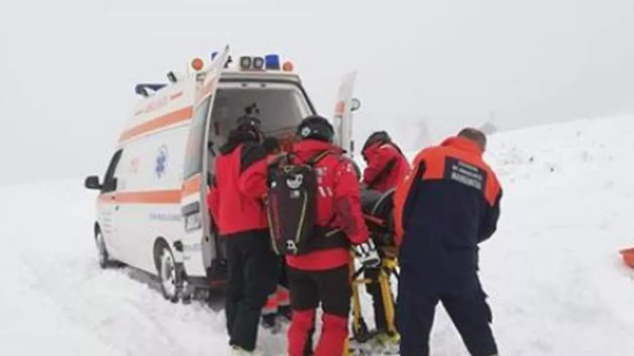 Zi de 'FOC' pentru salvamontiști, de Crăciun: Salvatorii au intervenit la 39 de accidente