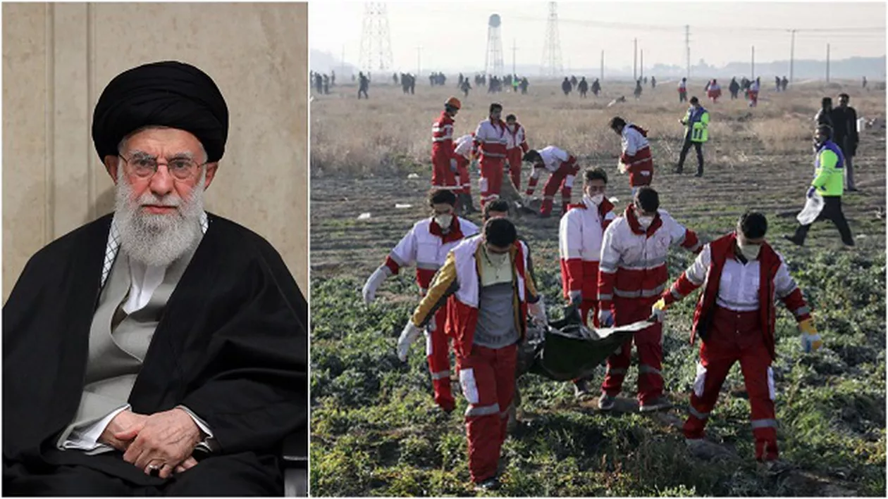 Transparenţă marca Iran: fragmentele mari ale avionului doborât au fost deja luate de la locul prăbuşirii, iar restul este cules de hoții de fier vechi (FOTO, VIDEO)