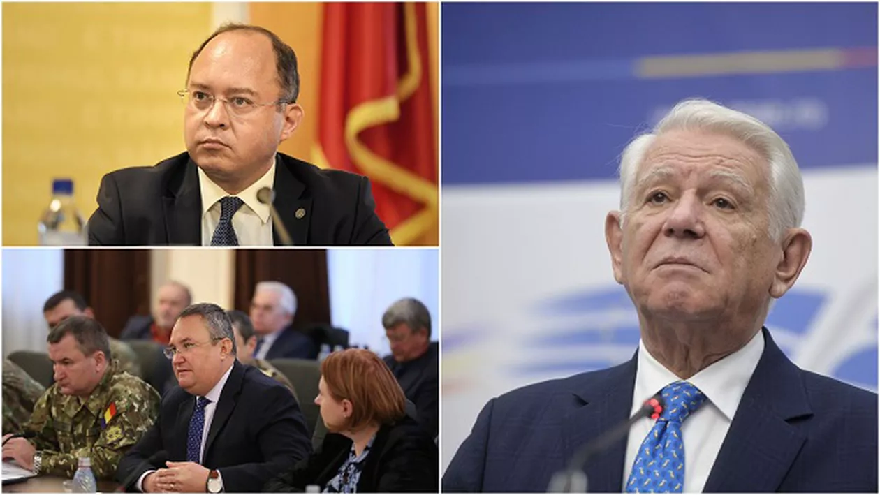 Ministrul Apărării, Nicolae Ciucă, şi ministrul Afacerilor Externe, Bogdan Aurescu, în Senat pentru audieri. Tema: Orientul Mijlociu