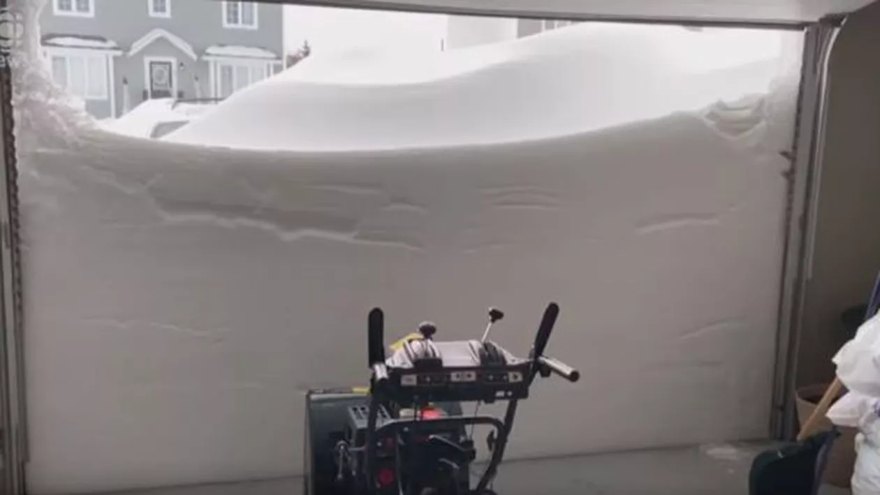 Stare de urgență în Canada: Căderi record de zăpadă. A fost mobilizată Armata (VIDEO)