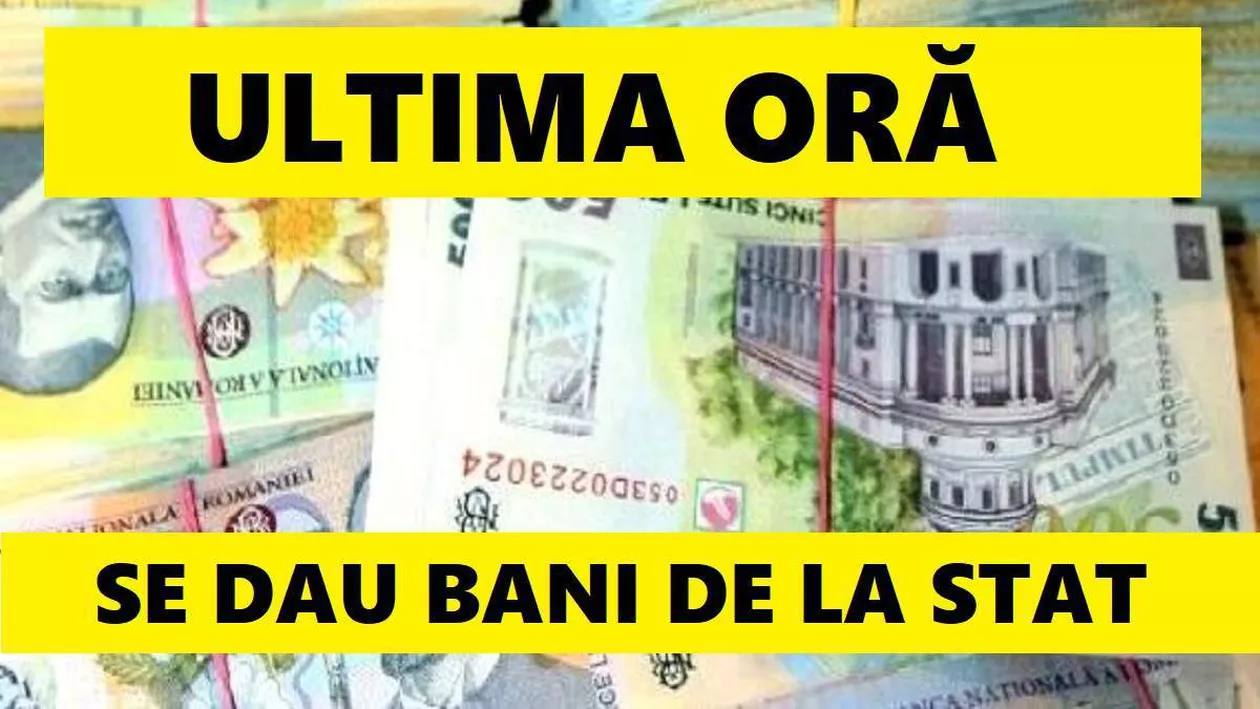 SE DAU BANI DE LA STAT! Vestea așteptată de TOȚI ROMÂNII a fost CONFIRMATĂ
