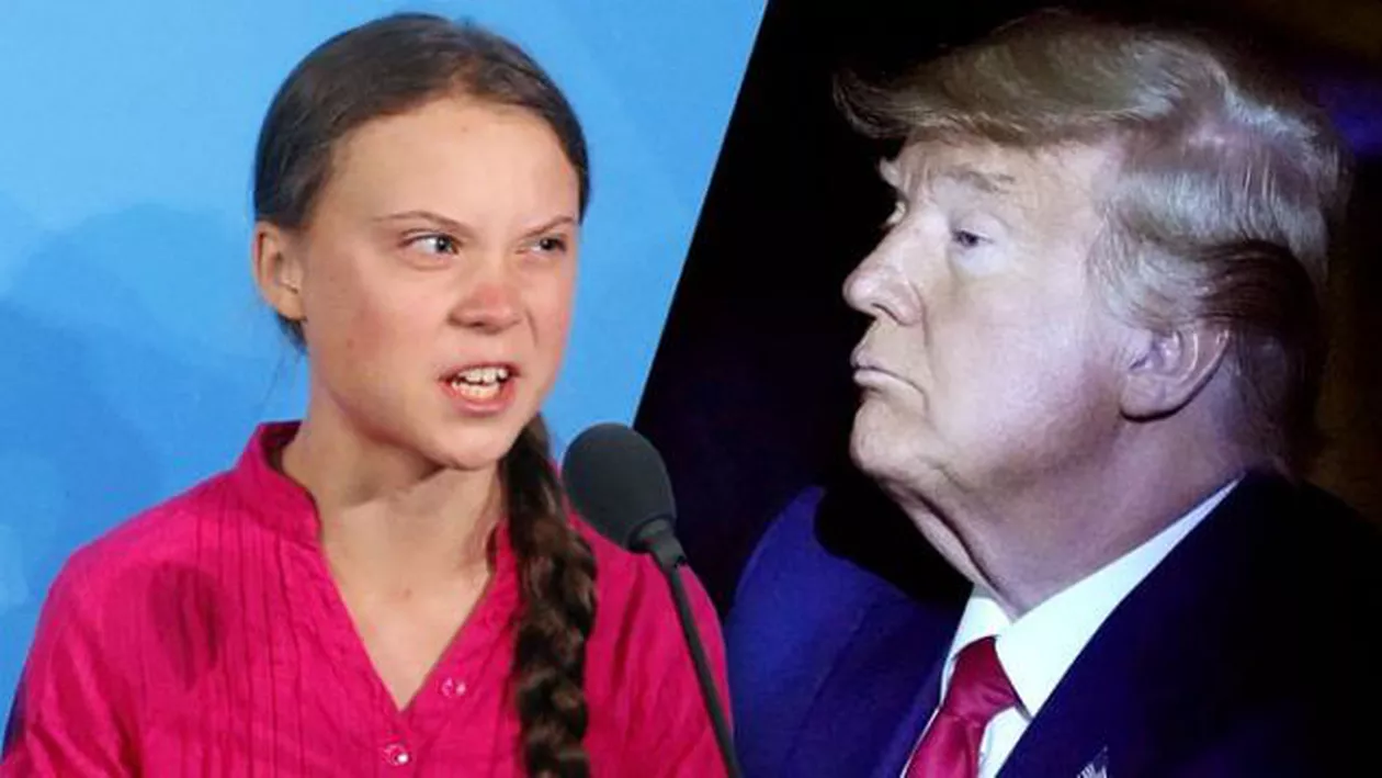 Confruntare între Donald Trump și Greta Thunberg, la forumul economic de la Davos: Trebuie să-i respingem pe profeții sfârșitului lumii