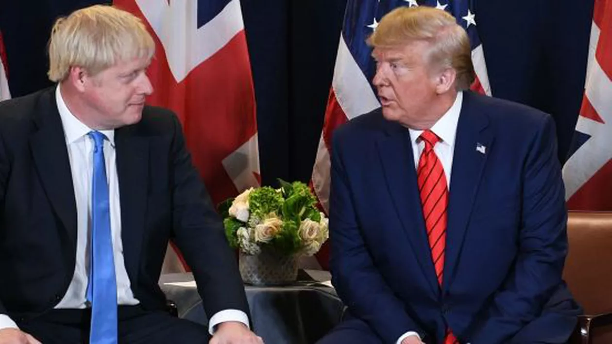 Donald Trump a vorbit la telefon cu Boris Johnson despre Huawei. Londra spune că, pentru tehnologia 5G, alternativele la gigantul chinez acuzat de spionaj sunt limitate