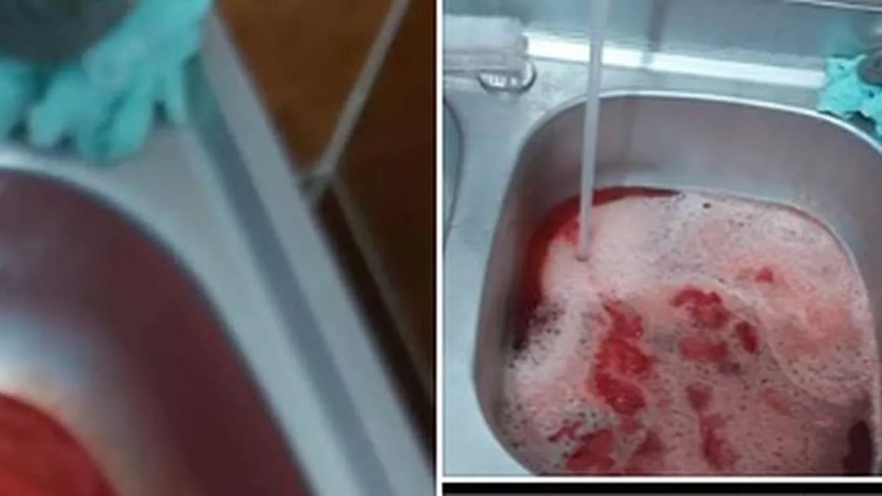 'Bombă biologică' - SÂNGE CONTAMINAT de la sute de unități sanitare din România, aruncat în sistemul de canalizare (FOTO)