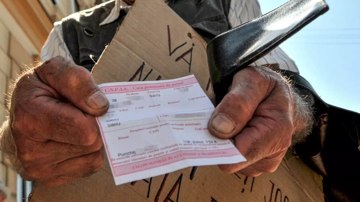 Anunț BOMBĂ al autorităților: NU MAI SUNT BANI DE PENSII! Până când se mai fac plățile