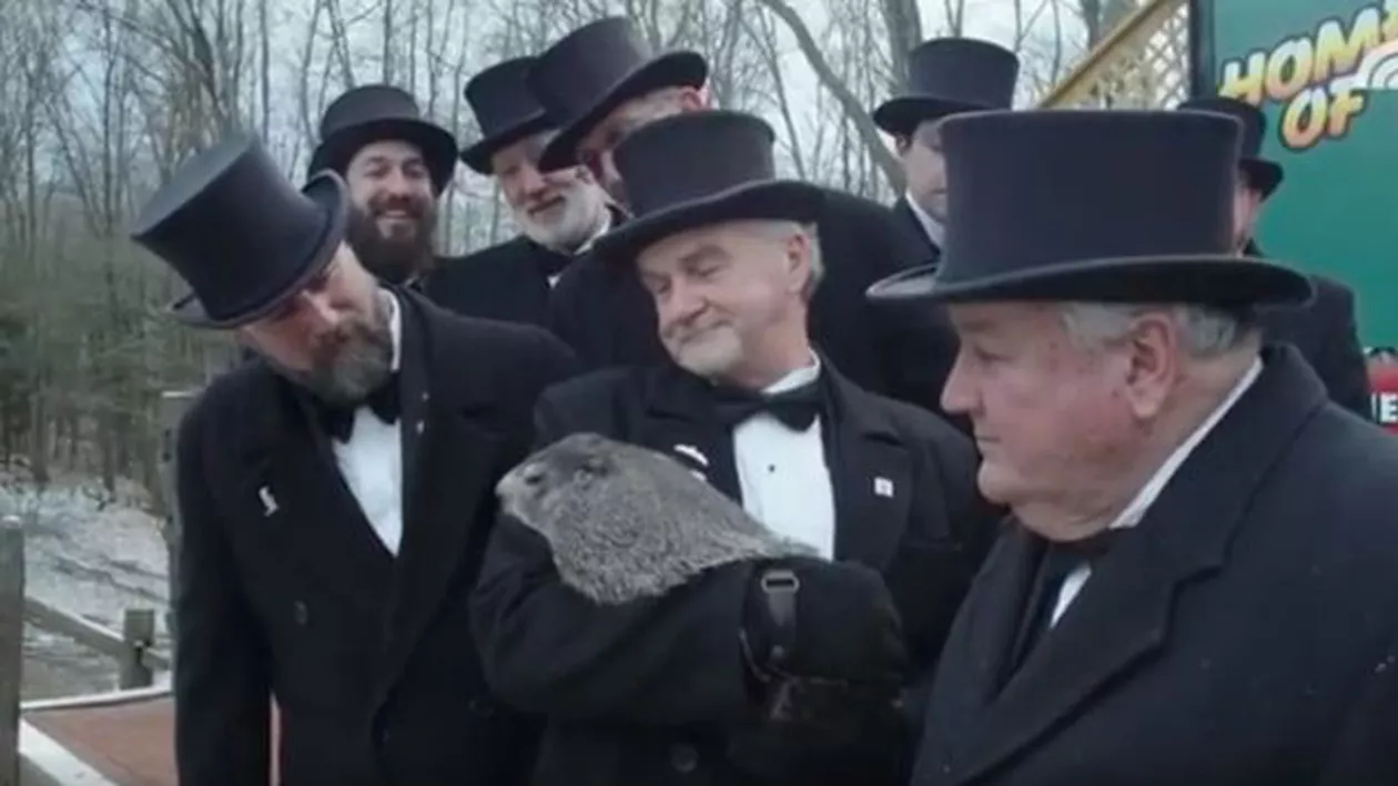 Celebra marmotă Phil a făcut predicția așteptată de o lume întreagă: Primăvara vine mai devreme! 