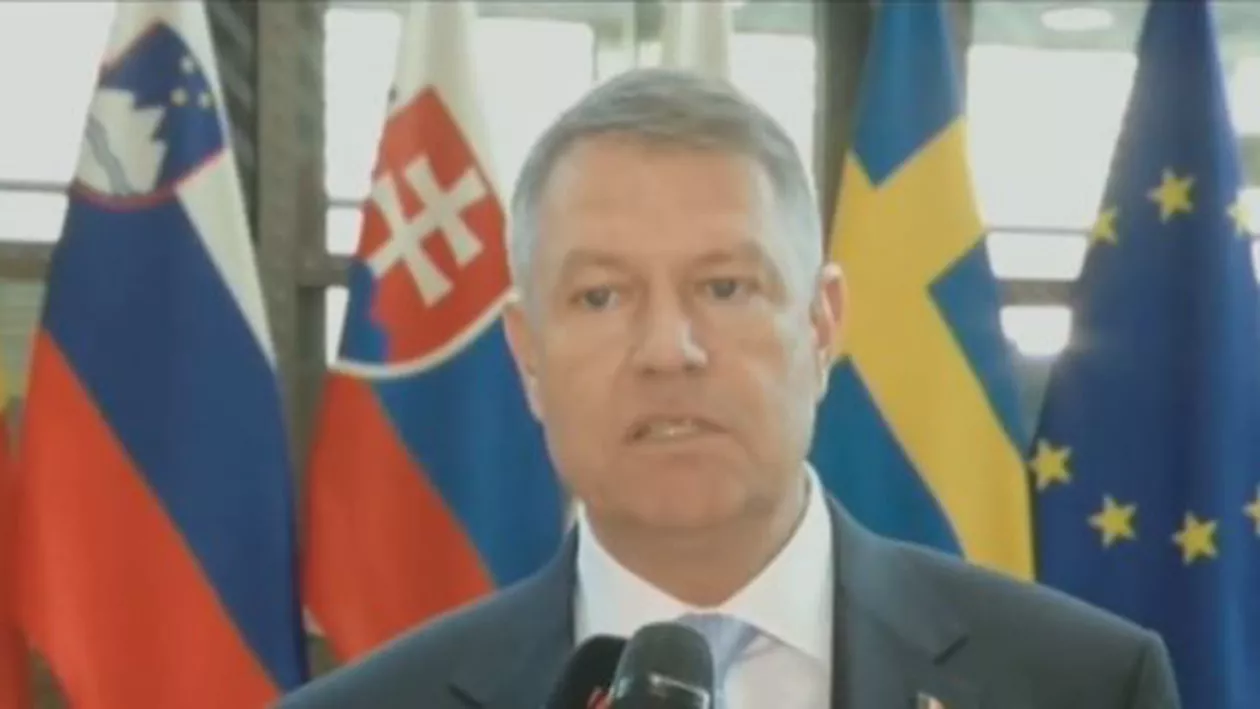 Iohannis, la Bruxelles: Sunt foarte hotărât să negociez la sânge să obţinem cât mai mulţi bani pentru România (VIDEO)