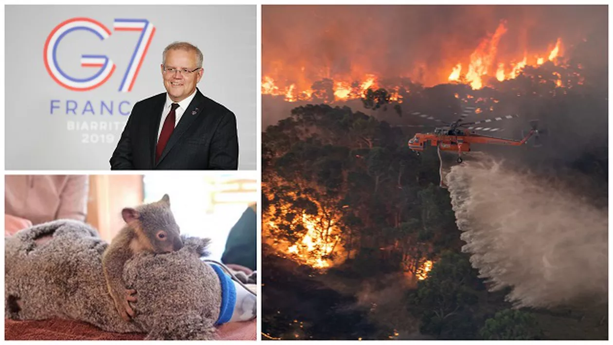 Premierul australian fusese avertizat de incendiile masive de vegetaţie cu câteva luni înainte. Reacţia stupefiantă a politicianului de dinainte și după incendii (FOTO)