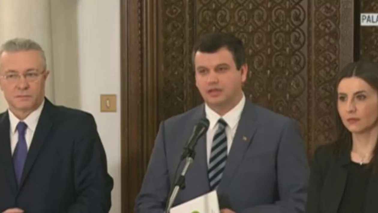 Cristian Diaconescu, propus premier de PMP. Eugen Tomac: Am cerut președintelui să susțină proiectele privind alegerea primarilor în două tururi și reducerea numărului de parlamentari la 300 (VIDEO)